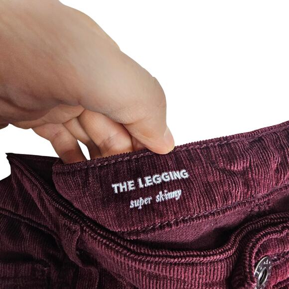 Adriano Goldschmeid AG Red Purple The Legging Super Skinny Women 29R - Picture 6 of 9